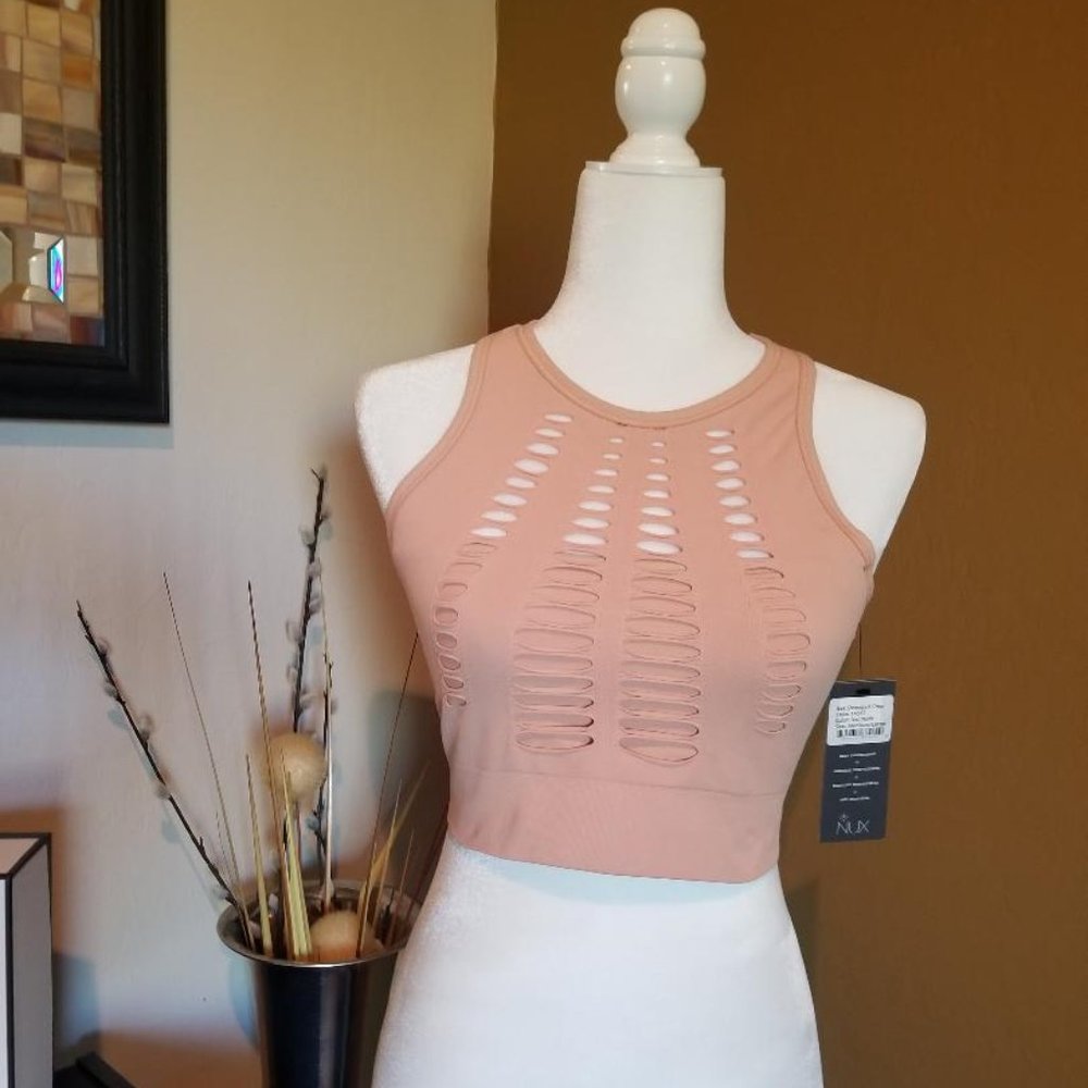 NUX Get Shredded Crop NWT
